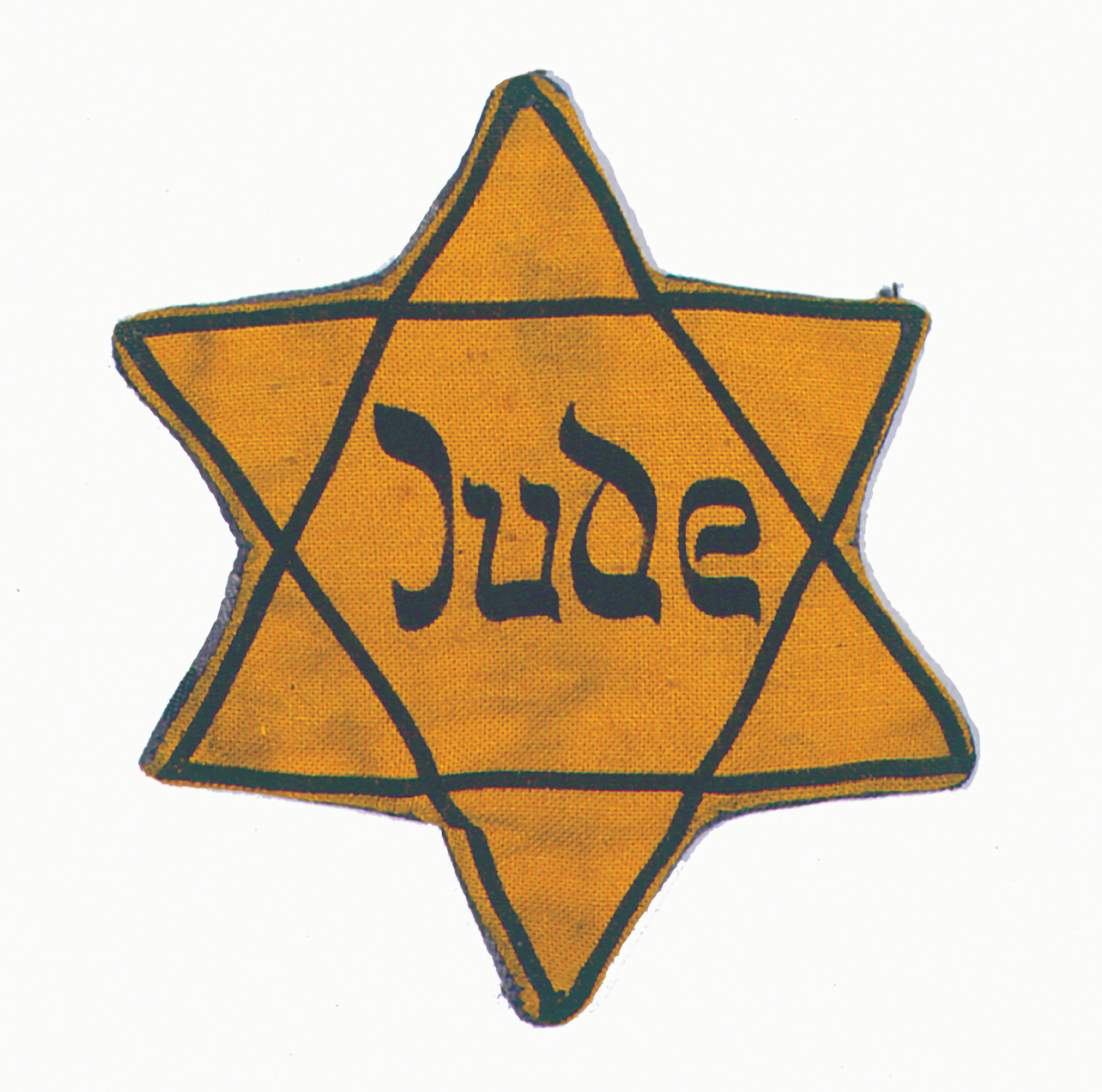 „Judenstern“, eingeführt im September 1941